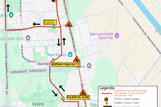 Linije 307 i 308 novim izmijenjenim trasama, linija 295 zadržava izmijenjenu trasu